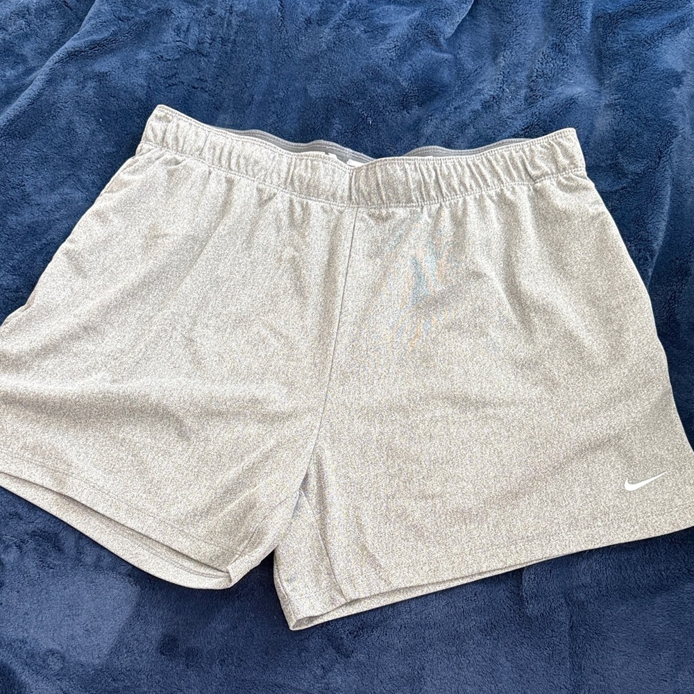 Nike Women's Athletic Light/Charcoal Gray Shorts